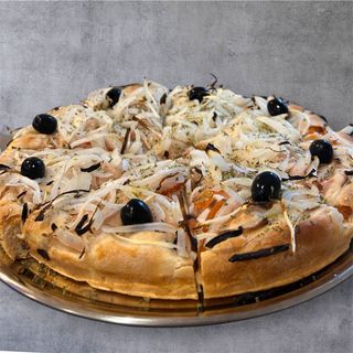 Pizza fugazzeta rellena 