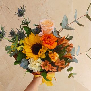 Ramo Pequeno com Flores Campestres do Dia