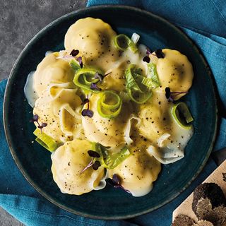 Ravioli funghi, taleggio DOP e tartufo