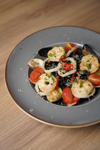 Tagiatelle Nero Frutti di Mare