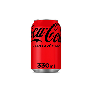 Coca-Cola Zero Azúcar lata 330ml.