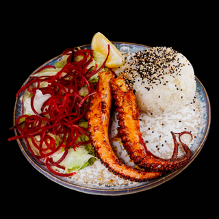 Tentacule de caracatita la aburi