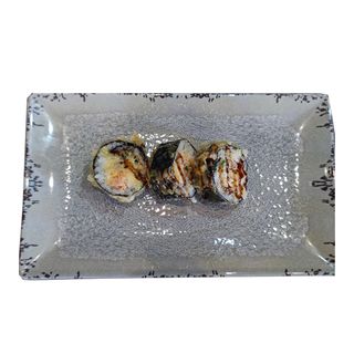 45. maki crispy de salmón (8 pzs.)