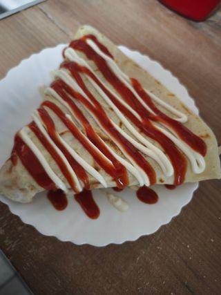 Palačinkasa šunkom i kačkavaljem