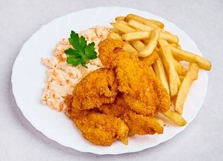 Chrupiące polędwiczki z kurczaka (pikantne)