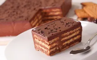 Tarta De Bolacha Con Chocolate
