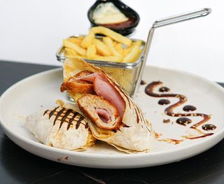 Tacos Cordon Bleu+frites