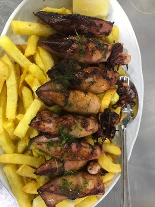 Chipirones A La Plancha 