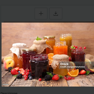 Marmellata più panna