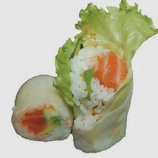 90. Rollo Rice Salmón (8 Pzs.)