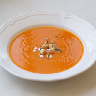 Crema de zanahoria y calabaza