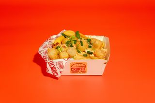 Crok'nt fries cu crispy cheese