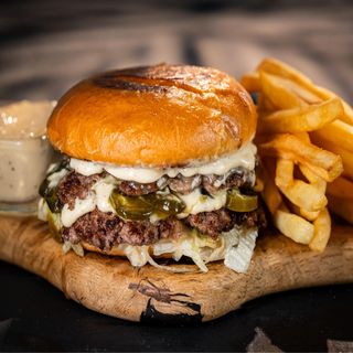 Meniu Double Jalapenos Smash Burger