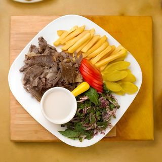 Assiette chawarma viande