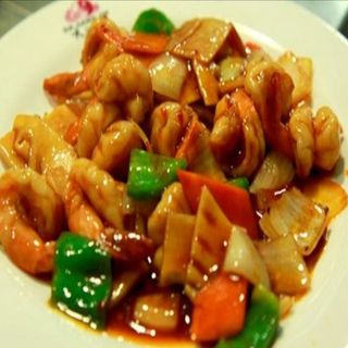 78. Gambas con salsa picante