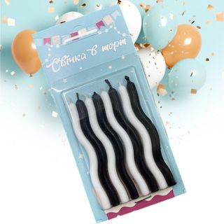 Хвилясті біло-чорні