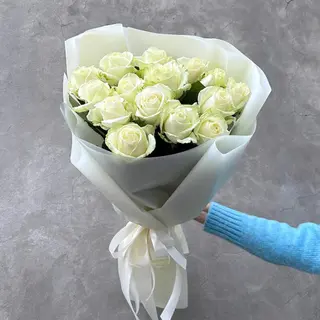 Rosas Blancas 17 Uds