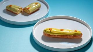 ეკლერი ვანილის კრემით