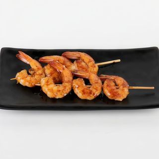 Brochetas de gambas (2 uds.)