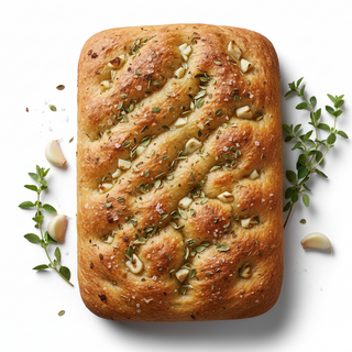 Чеснова фокача с риган (200г)