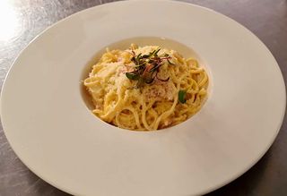  Spaghette Carbonara