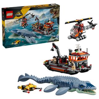Un Mosasaurus atacă o barcă - 77983