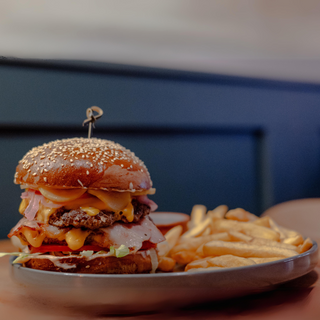 ჩიზბურგერი ბარბექიუს სოუსით