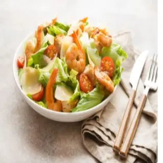 ensalada de gambas