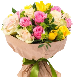 Bukiet kolorowy z róż