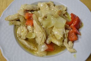 37 Pollo con curry