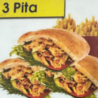  3 Pitas. 2 patatas sin bobida 