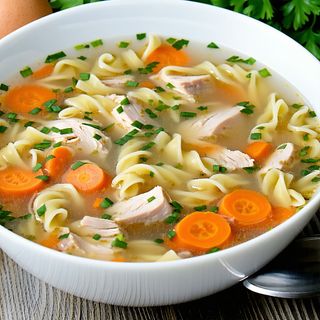 Rosół z wiejskiej kury