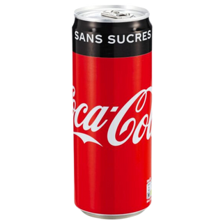 Coca Cola -  Zero  ( 33Cl ) Canette