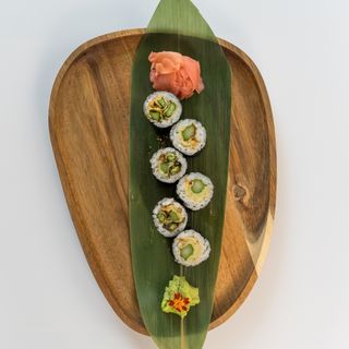 Hosomaki szparag w tempurze