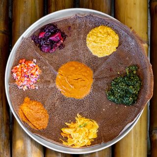 Veg Ethiopian Platter