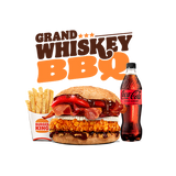 Menú Grand Whiskey BBQ  Grande (1 Pollo)