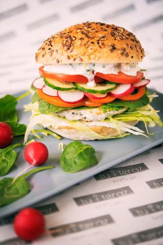 Fit Burger 120g - wegetariański