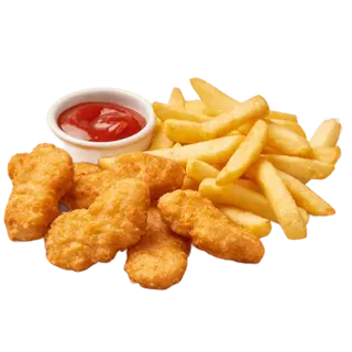Chicken Nuggets + Chips