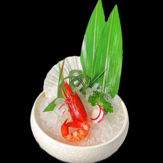 893. Sashimi gamberi rossi