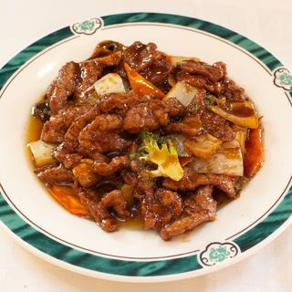 ternera con salsa de ostras