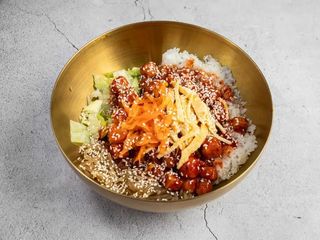 Fried Tofu Cupbop