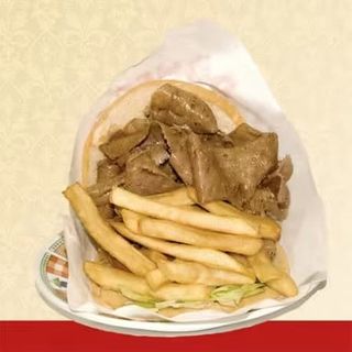 Kebab Con Patata Dentro