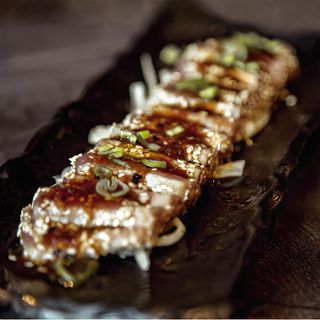146 Tuna Tataki 8pz Tonno Scottato Con Salsa Tataki