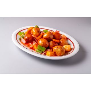 Bola De Pollo Rebozado Agridulce