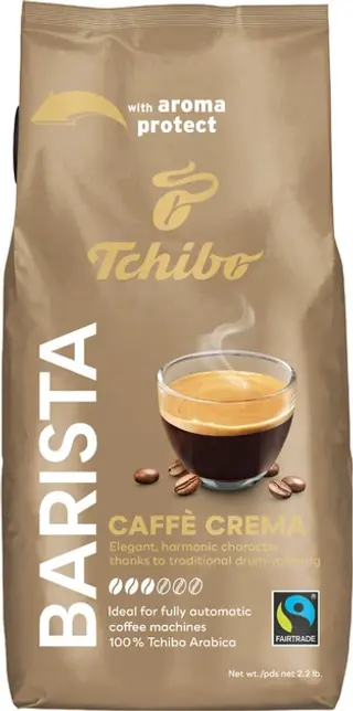 TCHIBO BARISTA CAFFE CREMA - BEANS 1KG