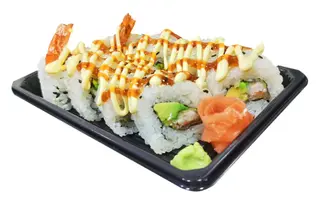 French Langostino Y Avocado Roll (8 Uds.)