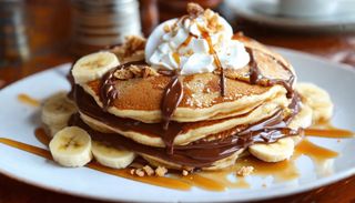 Palačinka sa Nutellom, bananom i plazmom