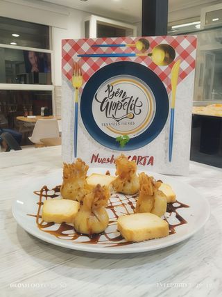 Saquitos De Queso De Cabra (Tapa)