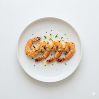 Langostinos plancha 1/2 racion