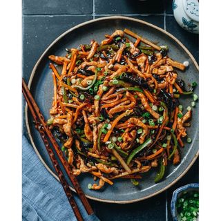 Shredded Pork with Vegetables